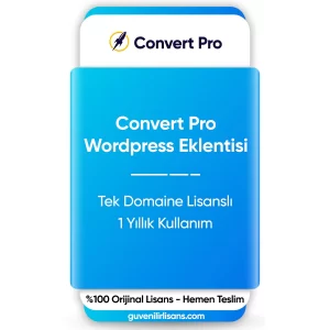 Convert Pro - WordPress Eklentisi