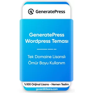 GeneratePress Pro - WordPress Teması