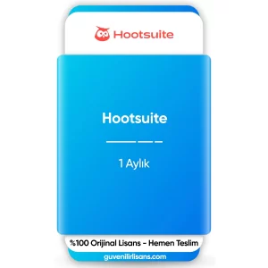 Hootsuite - 1 Aylık Hesap