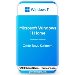 Microsoft Windows 11 Home Lisans Key