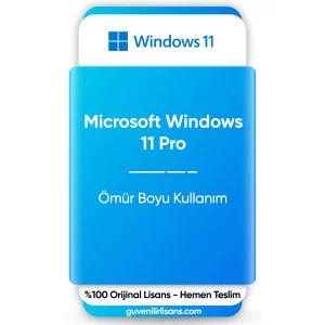 Microsoft Windows 11 Pro Lisans Key