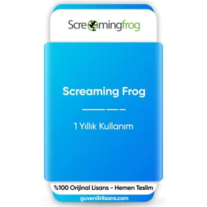 Screaming Frog - 1 Yıllık