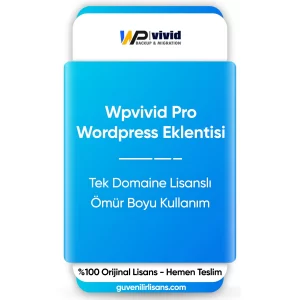 Wpvivid Pro - WordPress Eklentisi
